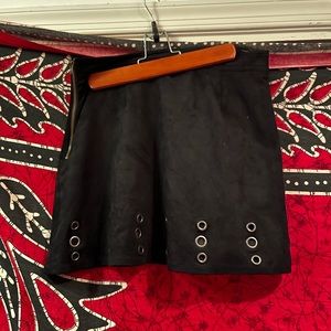 Forever 21 suede mini skirt